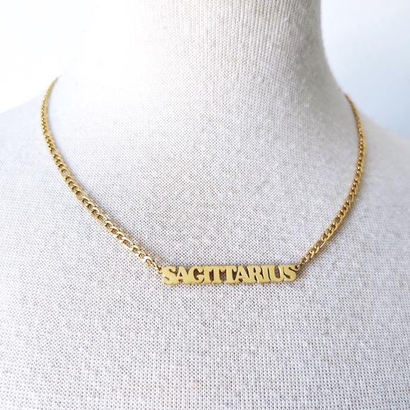 Sagittarius Zodiac Necklace - Picture 7 of 7